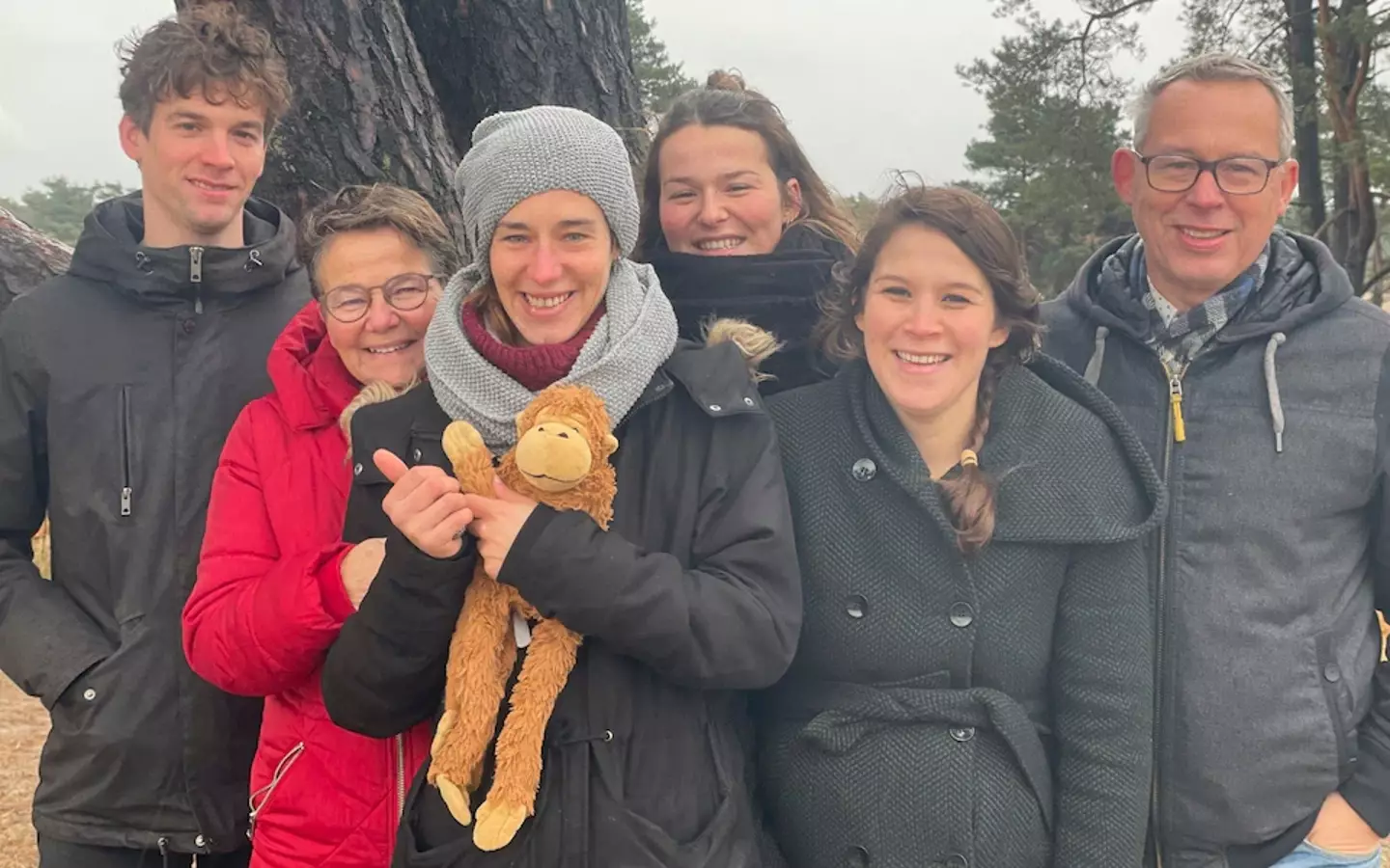 Esther Beukema and family.