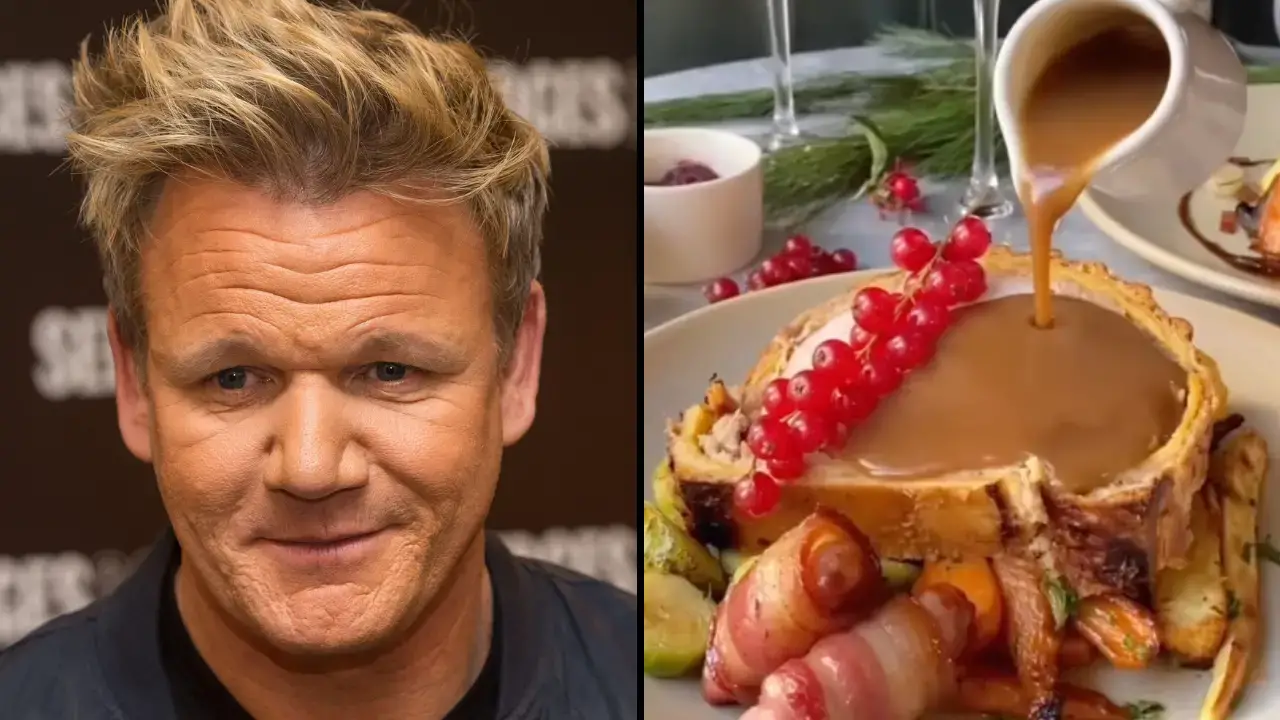 Gordon Ramsay is charging £275 a head for a Christmas dinner at one of his London restaurants - and the price doesn't include drinks.