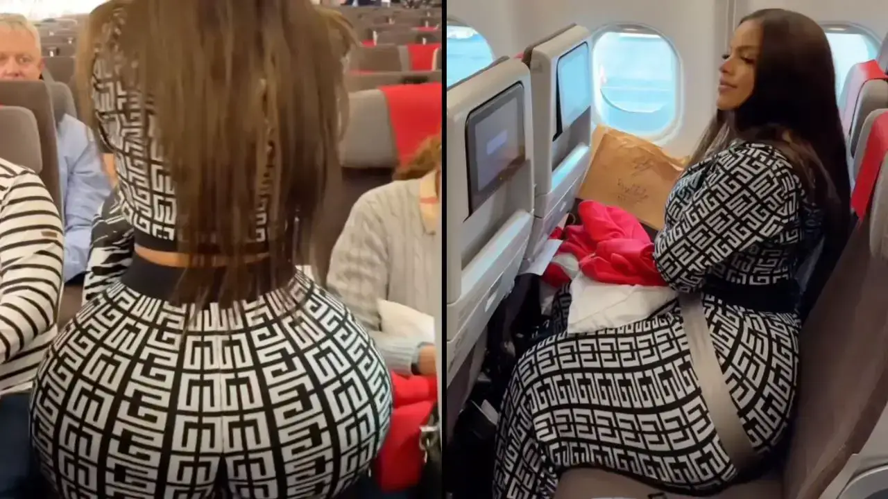 Model Gracie Bon is calling for planes to have bigger seats for passengers, but she's been told by trolls to 'buy two seats'.