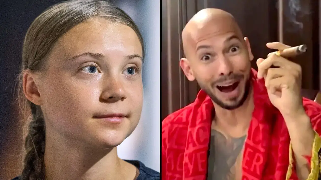 Andrew Tate has fired back at Greta Thunberg after she ‘destroyed’ him on social media.