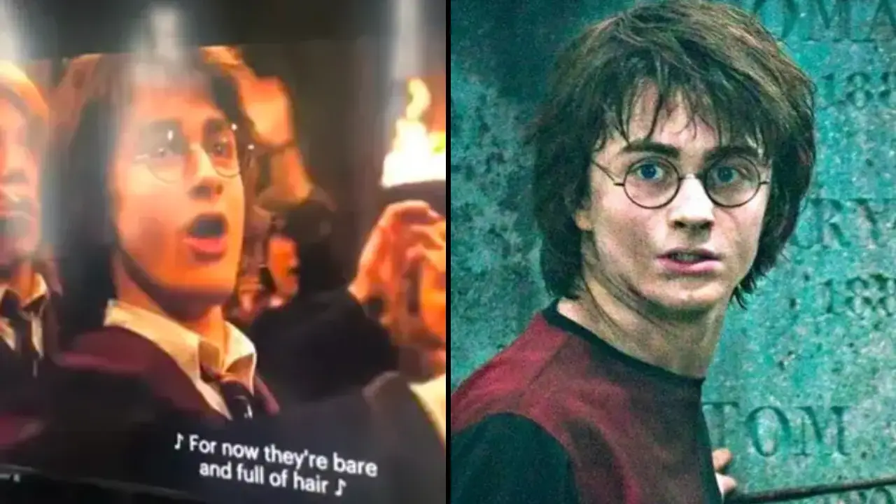 Harry Potter fans are gobsmacked by a new scene that has randomly appeared in Goblet of Fire. 