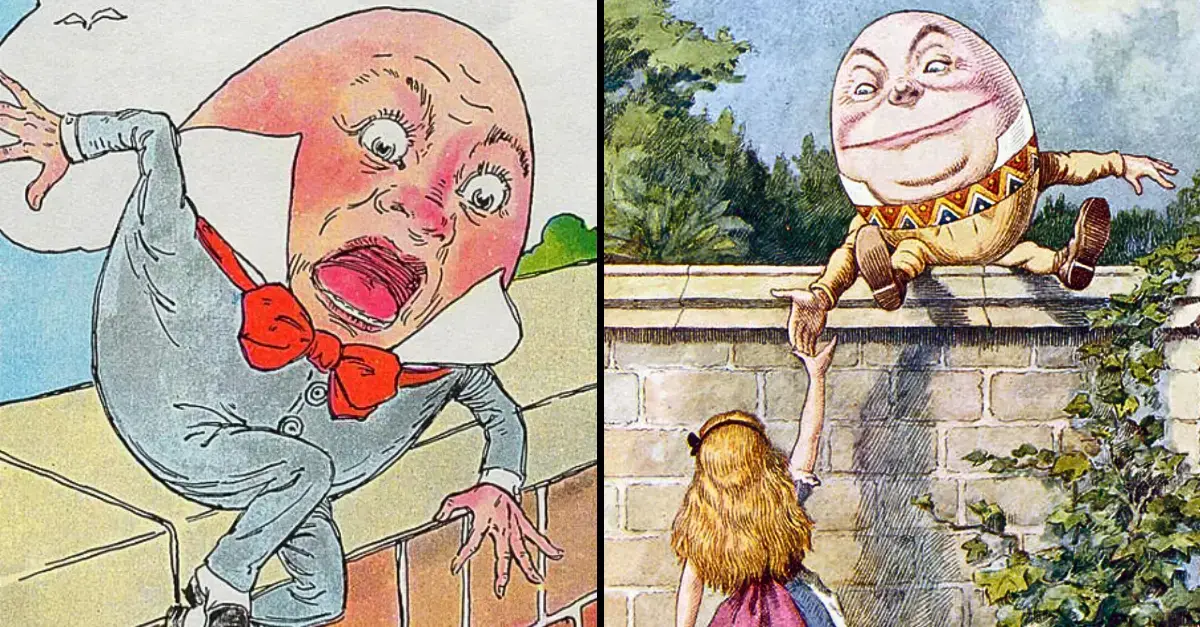 People have been left 'haunted' after learning Humpty Dumpty isn't an egg. 