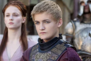 Jack Gleeson as King Joffery. 