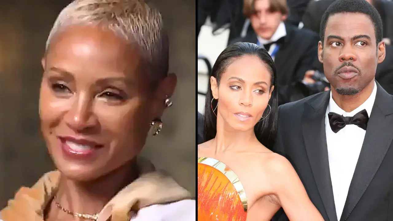 Jada Pinkett Smith claims that Chris Rock asked her when rumours started to circulate that she and Will Smith were getting a divorce.