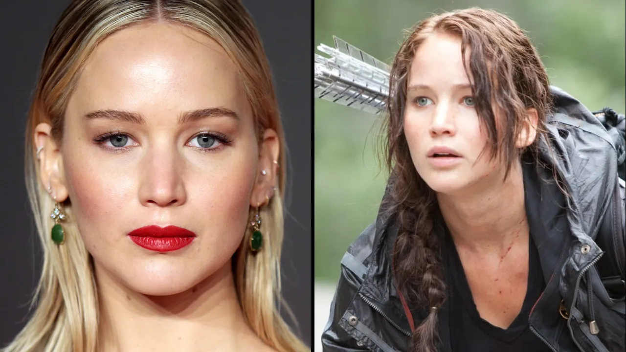 Jennifer Lawrence has claimed she was the first woman to ever be a lead in an action movie. 