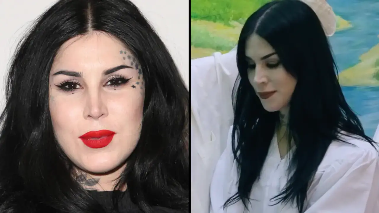 Kat Von D has been baptised in water as she has converted to Christianity. 