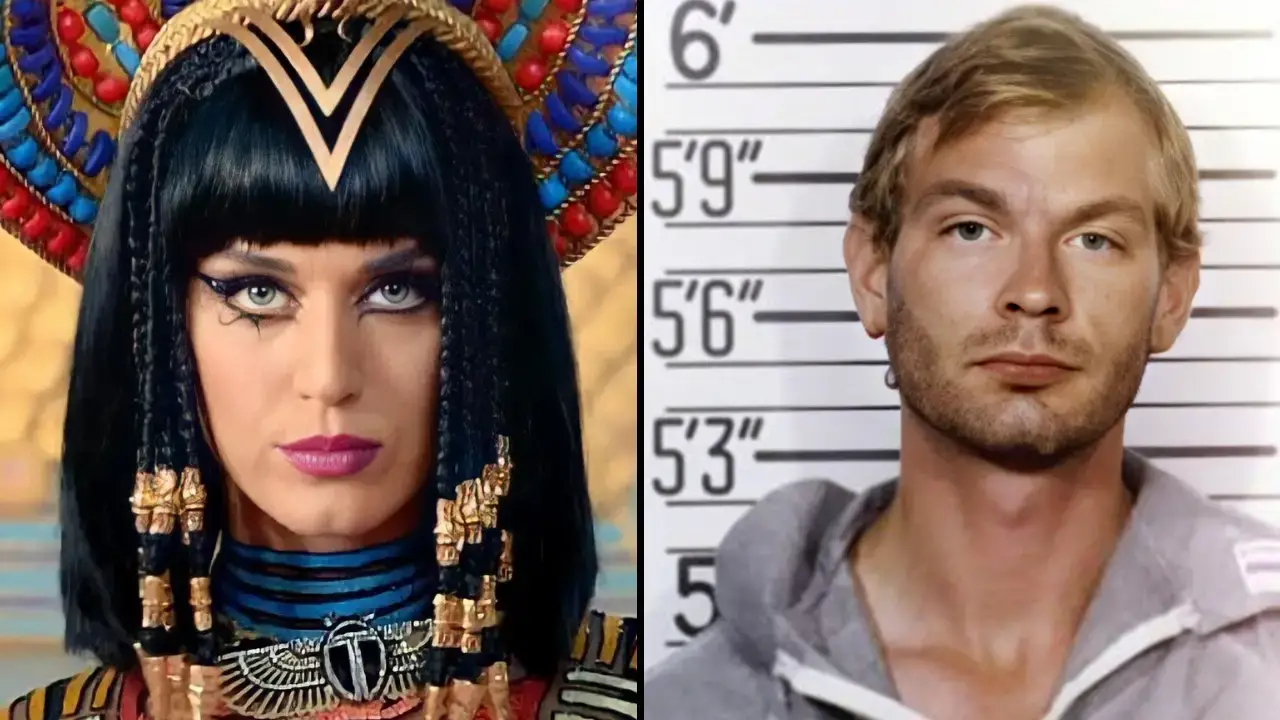 Katy Perry is being called out over her song 'Dark Horse', as it includes lyrics about notorious serial killer Jeffrey Dahmer. 