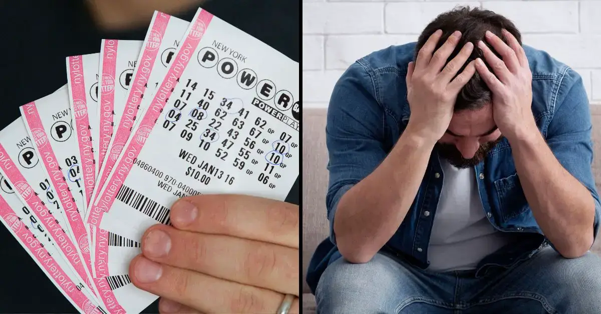 A lottery winner who won £4 million only took home £2.5 million after being given an ultimatum.