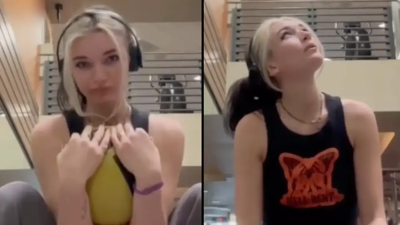 Adult star Madi Ruvee videoed a man's aggressive outburst at her gym, claiming it's proof 'women aren’t safe in 2024'. 