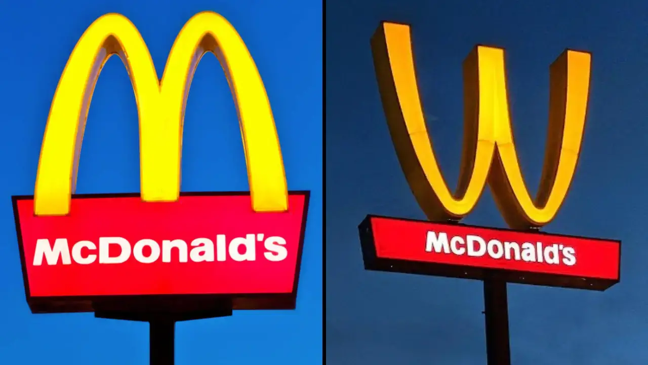 McDonald's flipped its arches upside down to make a powerful statement.