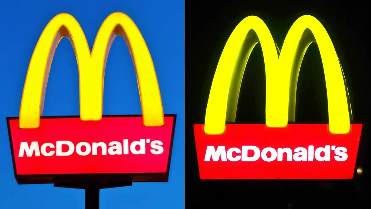 The McDonald's logo has a potentially rude meaning and it's left some diners shocked.