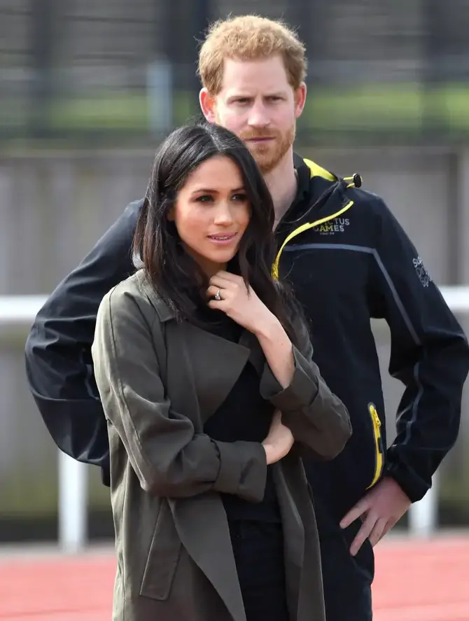 Meghan Markle and Prince Harry.