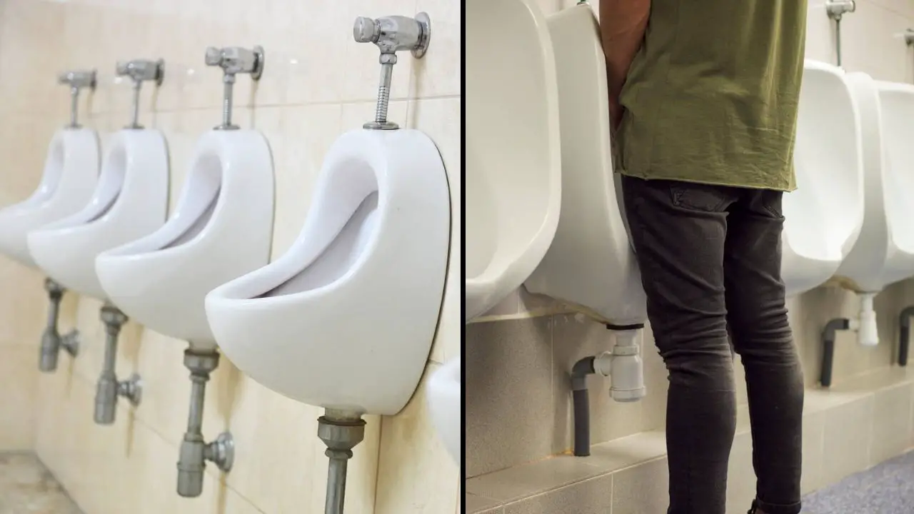 A doctor is saying that men are peeing incorrectly and there's a reason why. 