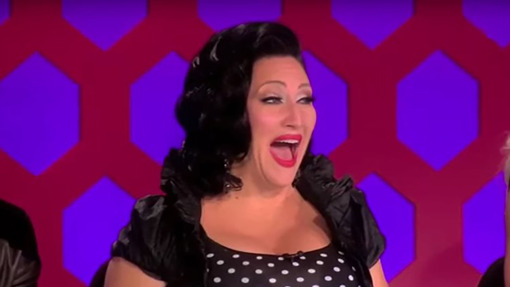 Michelle Visage on RuPaul's Drag Race. 