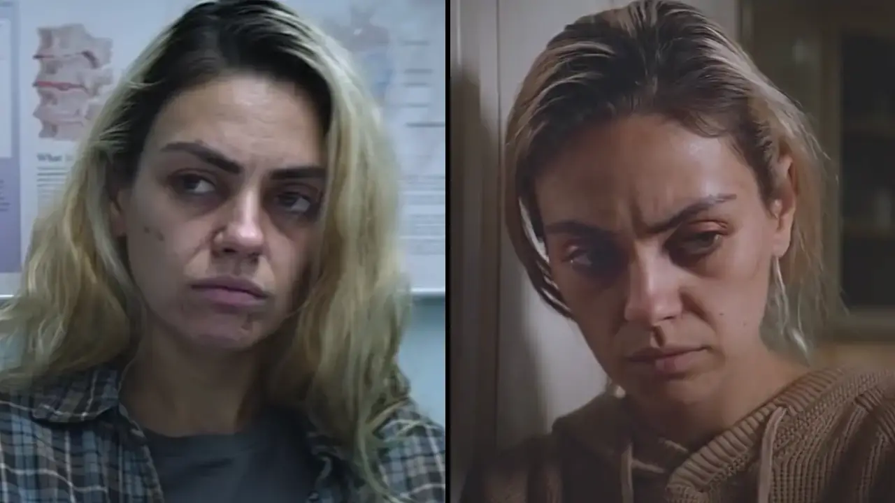 Viewers are praising 'unrecognisable' Mila Kunis in Four Good Days, which has just dropped on Netflix.