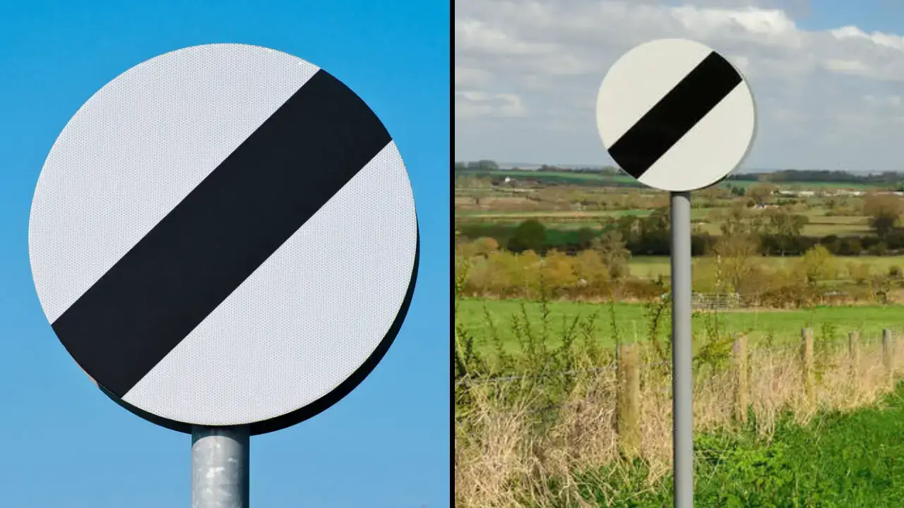 National Speed Limit: A motorist is convinced that '99% of drivers' don't know what this sign means.