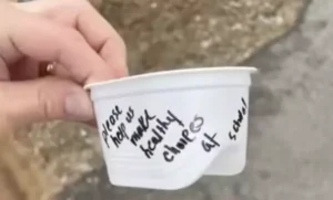 Note on Pringles cup