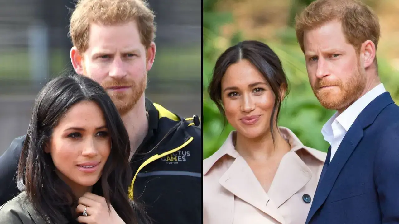 Prince Harry and Meghan Markle have been significantly 'downgraded' on the official Buckingham Palace website.