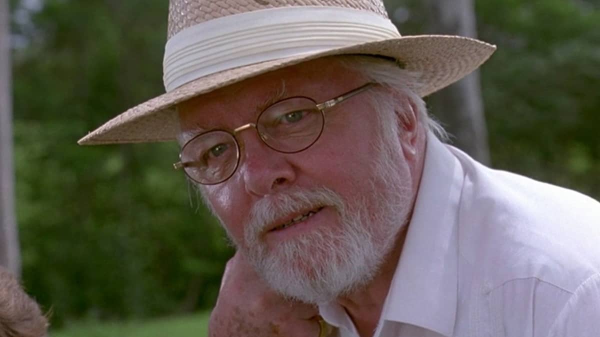 Richard Attenborough in Jurassic Park. 