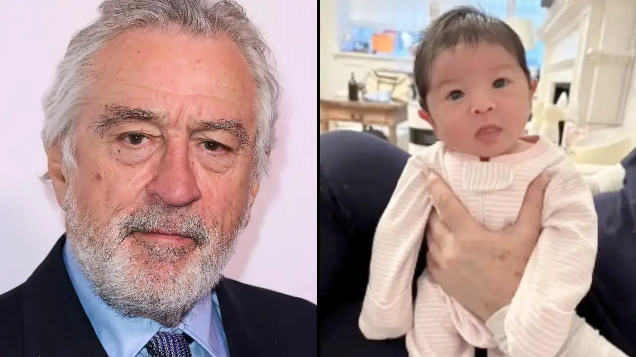 Robert De Niro has shared his baby daughters 'adorable' name. Find out what he named he has named his newborn here...