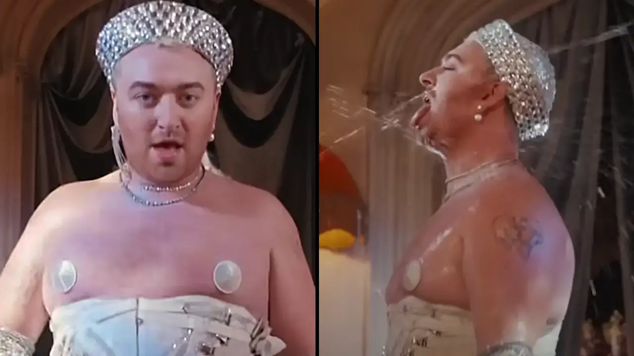 The raunchy music video for Sam Smith's new single has sparked outrage.