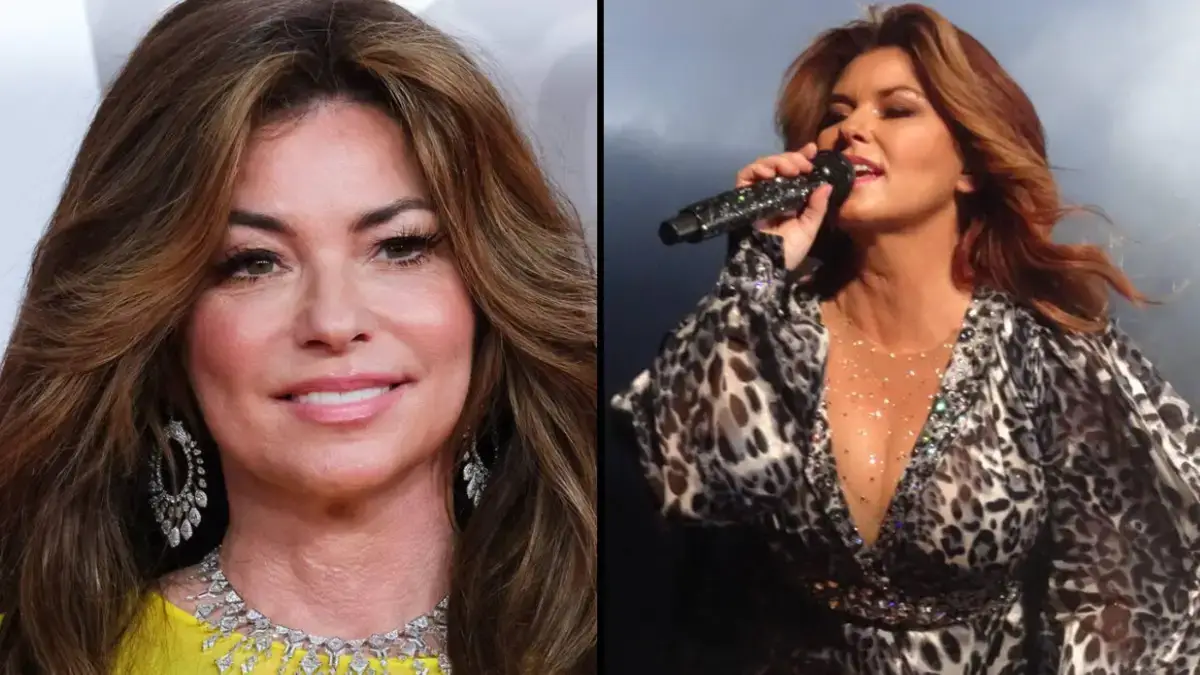 Shania Twain's tour bus has reportedly been involved in an accident that saw passengers being rushed to hospital. 