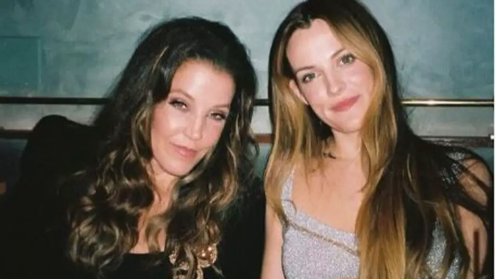 Lisa Marie Presley and Riley Keough.