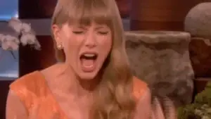 Taylor Swift on The Ellen DeGeneres Show.