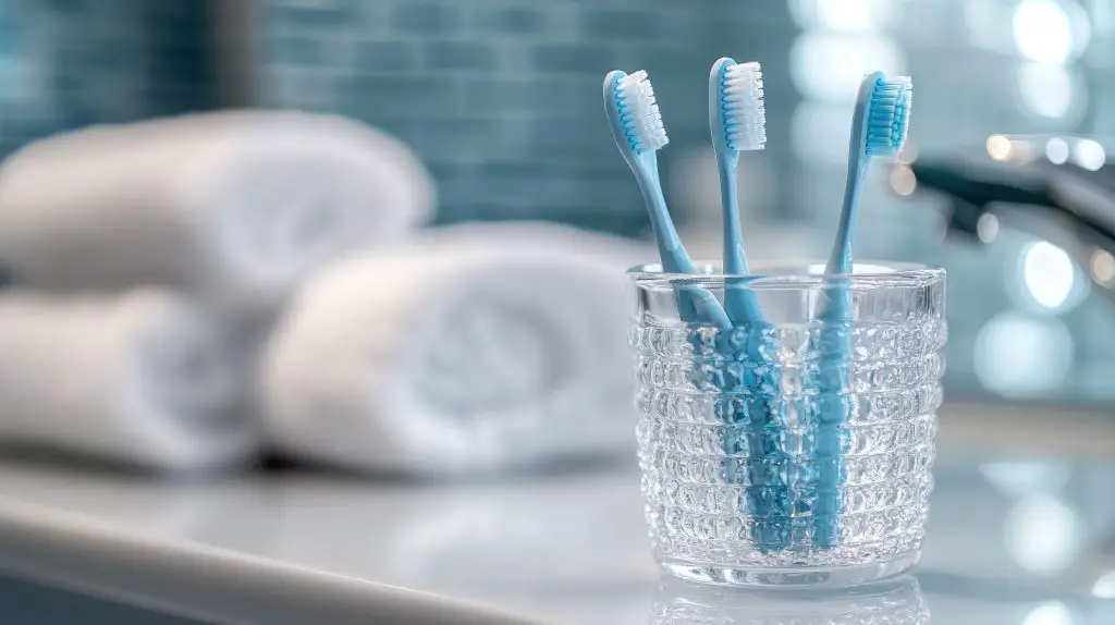 Toothbrushes.