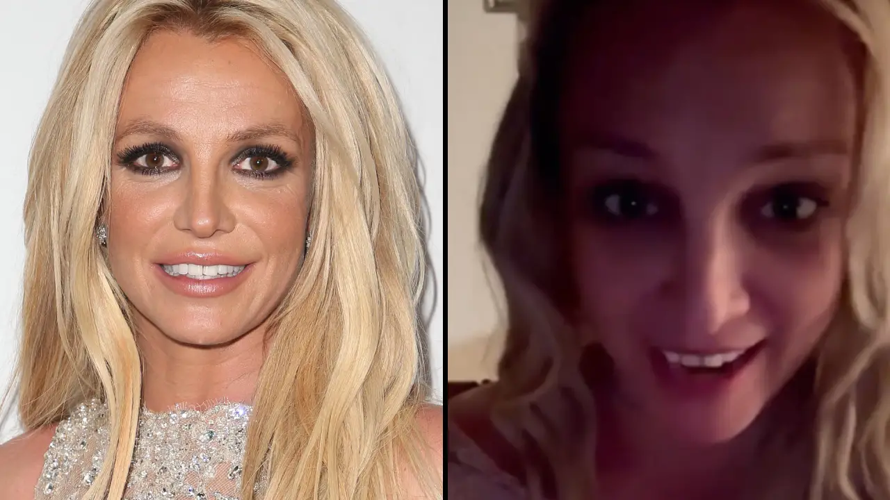 Britney Spears has left fans concerned after saying she's five years old and attending kindergarten.