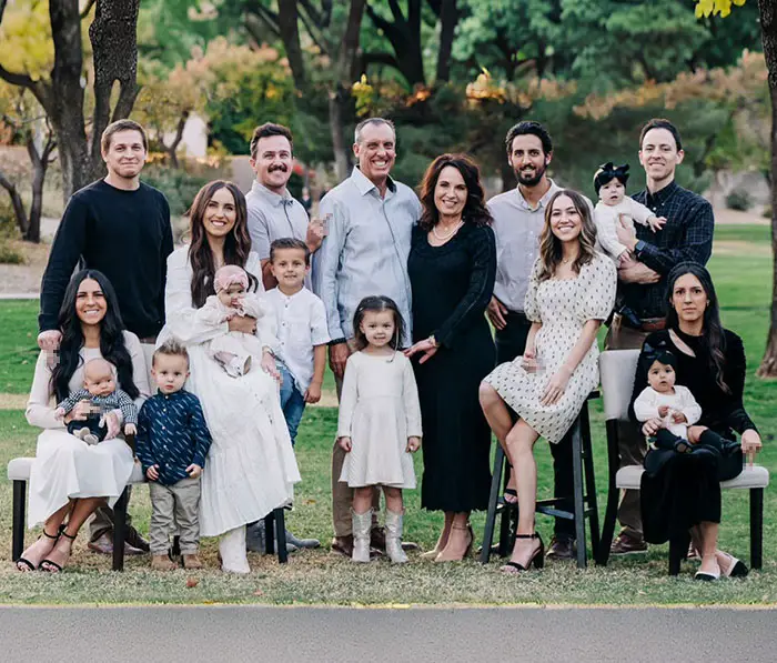 Family holiday photo