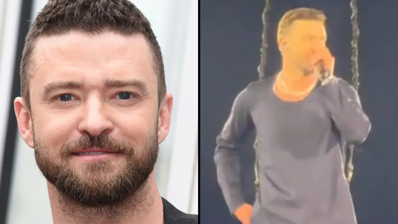 Justin Timberlake's NSFW wardrobe malfunction during a concert has everybody making the same joke. Find out more here...