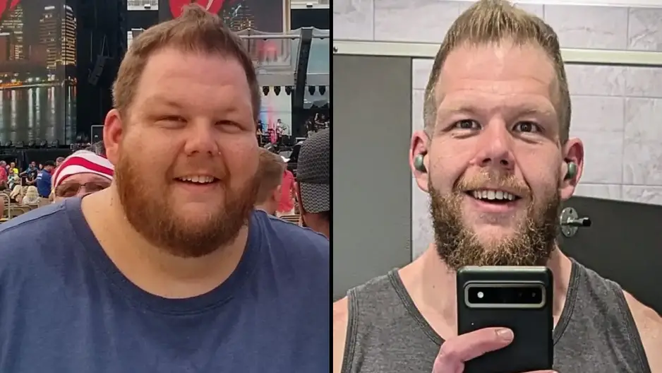 A man has been flooded with praise after sharing his incredible 336lb weight loss journey. Find out more here...