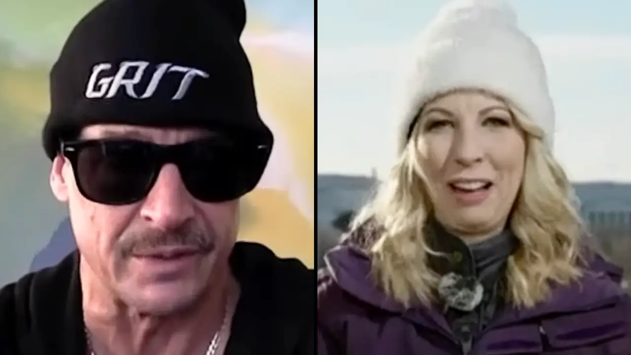 A BBC News anchor shut down Kid Rock flirting and asking her out during a live interview. Find out more here...