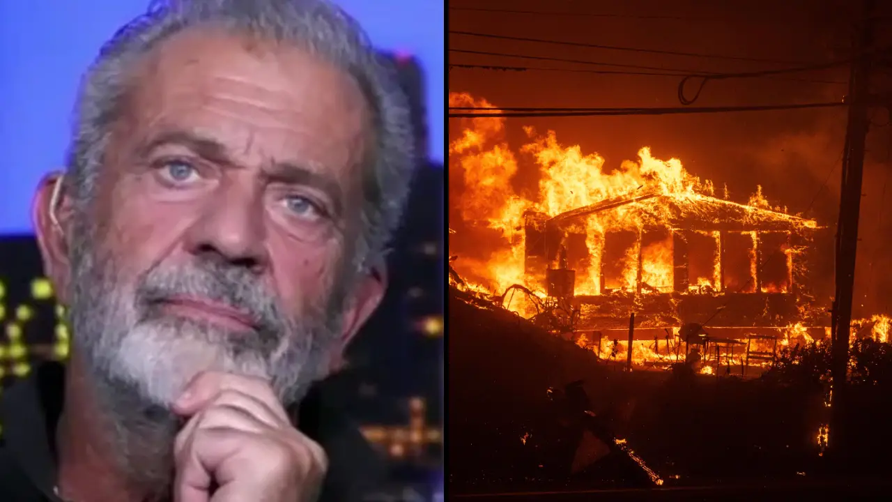 Actor Mel Gibson has shared a controversial conspiracy theory regarding the catastrophic fires devastating Los Angeles.