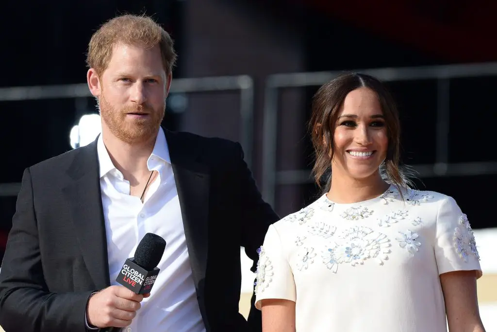 Prince Harry and Meghan Markle. 