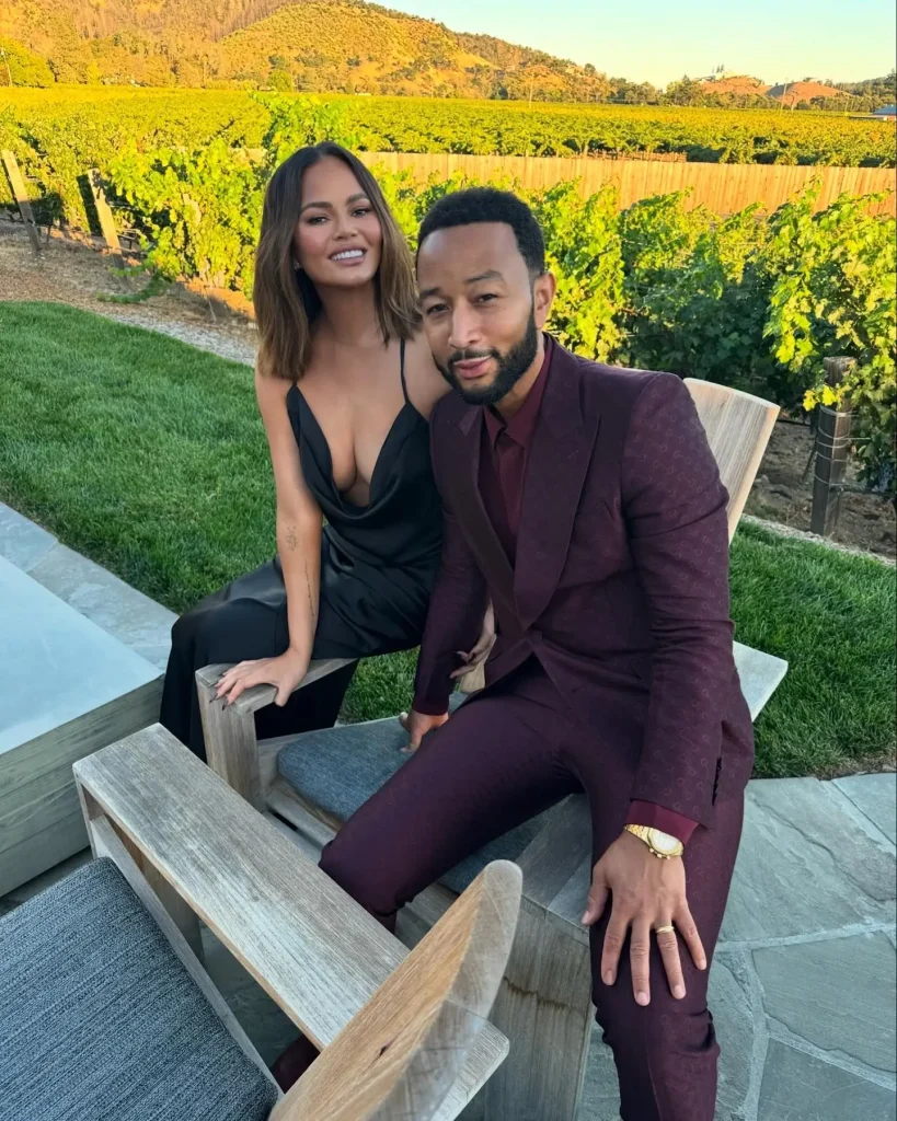 Chrissy Teigen and John Legend