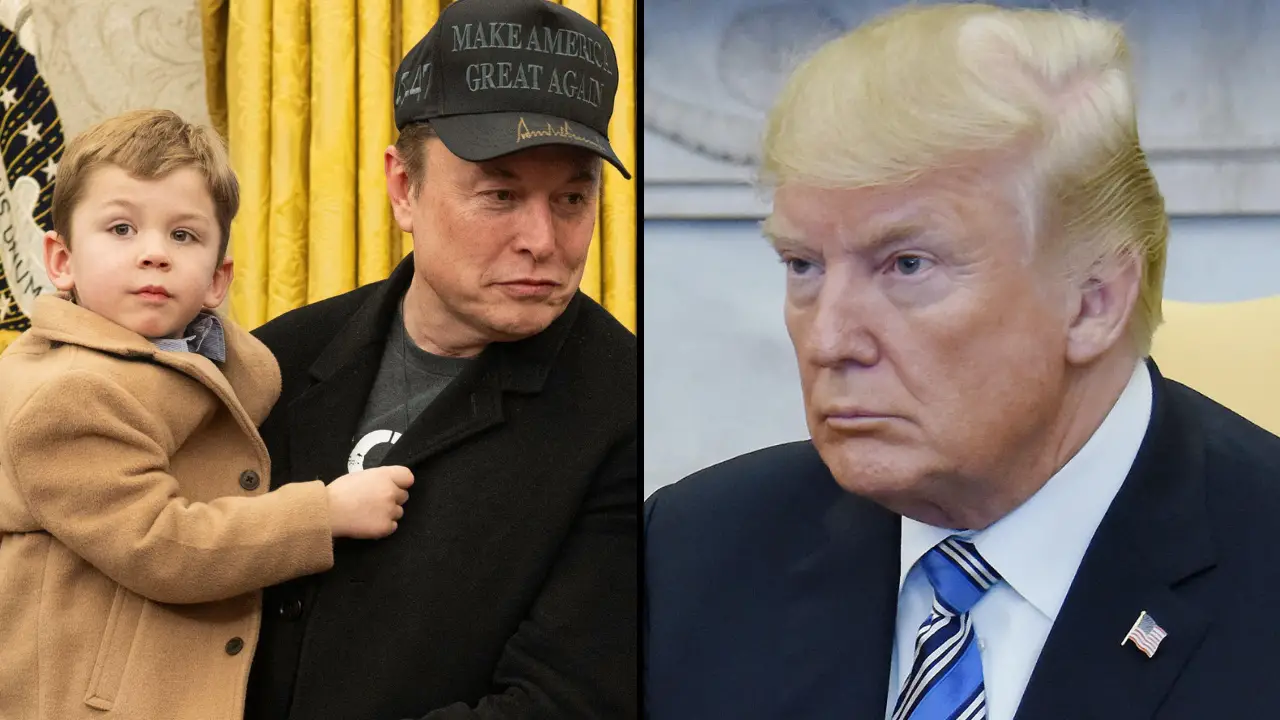 People have been left 'disturbed' after hearing the comments Elon Musk's son is making in the Oval Office.