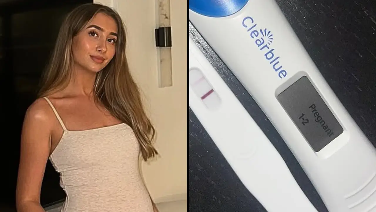 Adult star Lily Phillips claims to be pregnant after sleeping with 101 men in a single day.