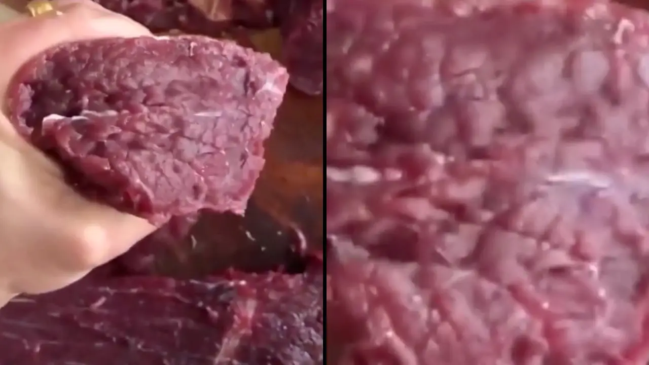 A bizarre viral video has sparked outrage and disgust online, pushing some viewers to go vegan and swear off meat entirely.