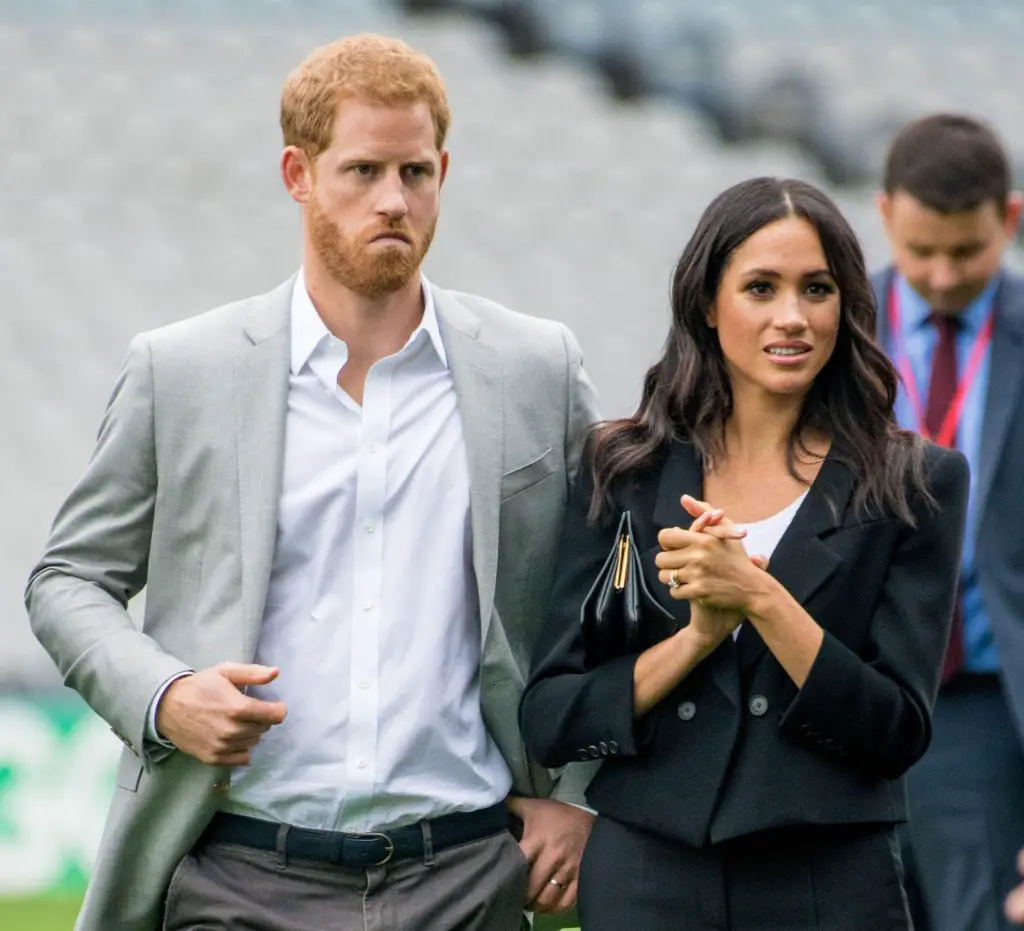 Prince Harry and Meghan Markle. 