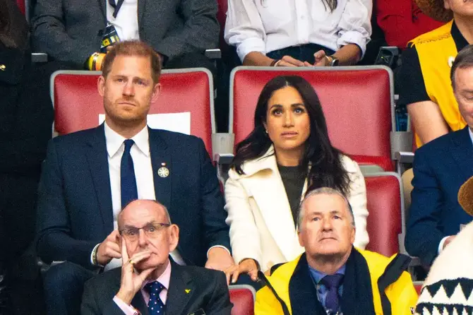 Prince Harry and Meghan Markle at the Invictus Games.