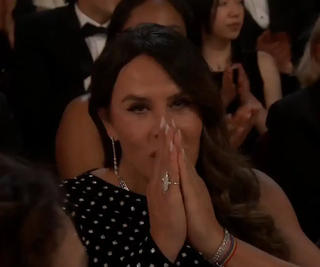 Karla Sofía Gascón at the Oscars.