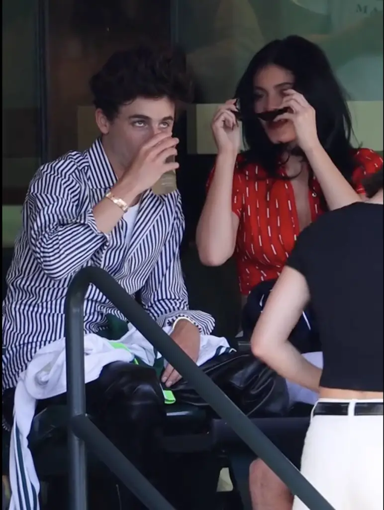 Kylie Jenner and Timothée Chalamet