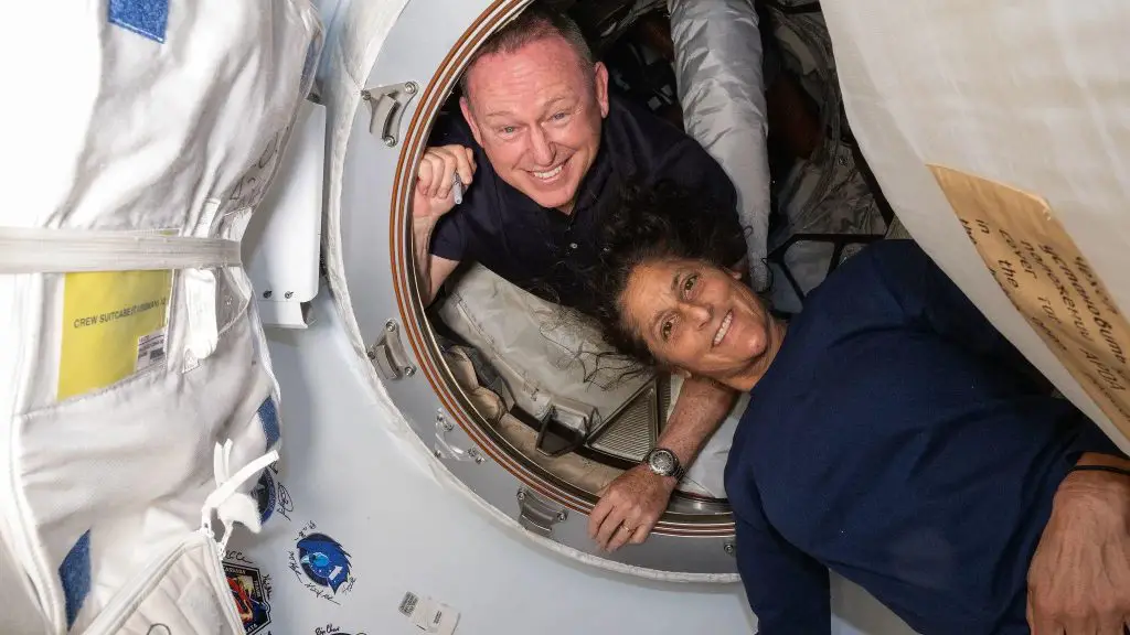 NASA astronauts Butch Wilmore and Sunita Williams. 