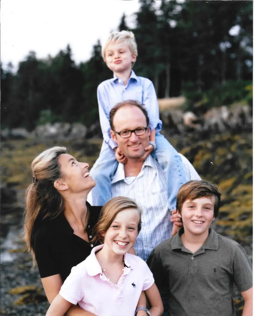 Prince Frederik and his family