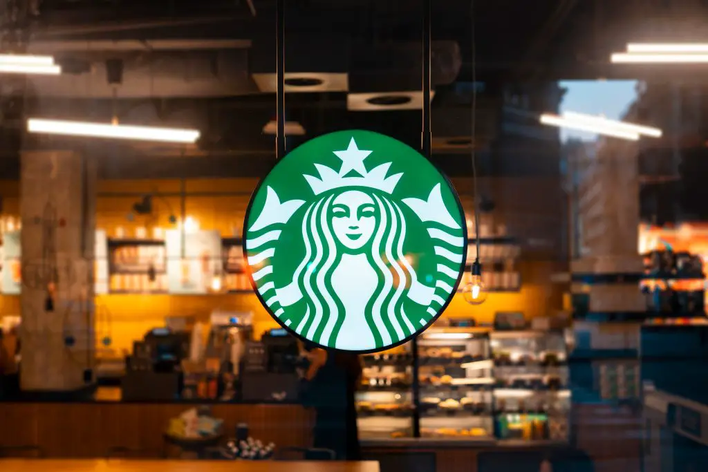 Starbucks logo. 