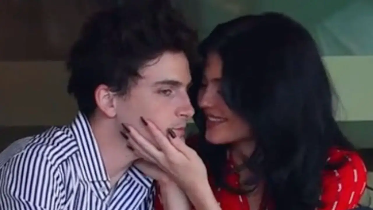 Kylie Jenner and Timothée Chalamet