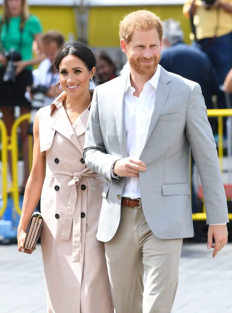 Meghan Markle and Prince Harry. 