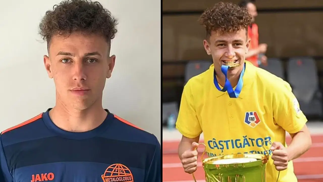 Soccer player, Luca Manolache, 19 has tragically died after drowning in his own stomach acid